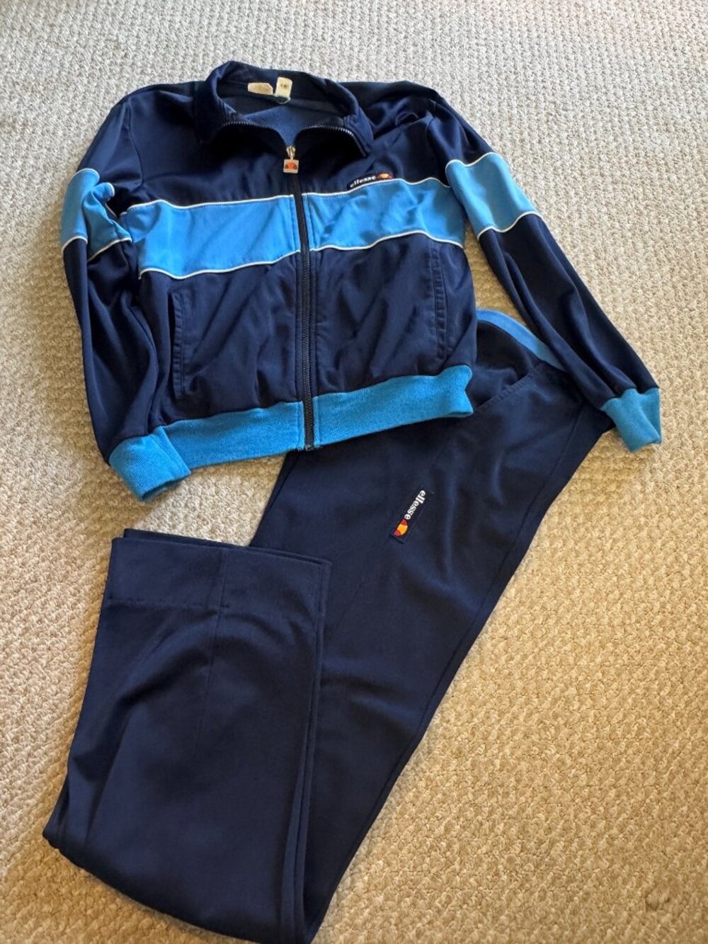 Vintage Ellesse Tennis Sweat Suit